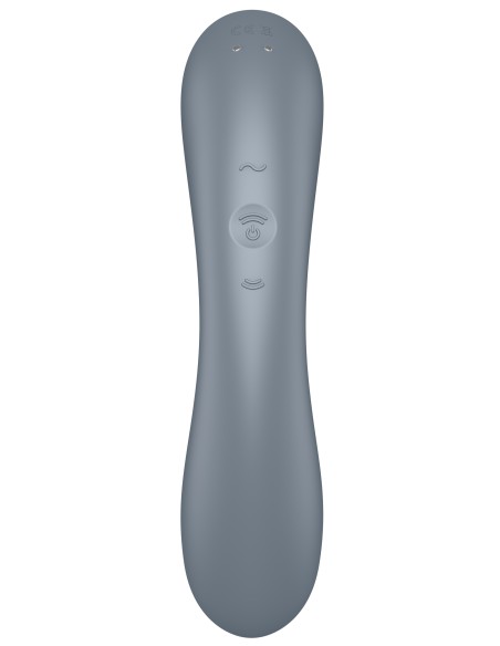 Stimulateur de clitoris Curvy Trinity 1 Satisfyer Gris