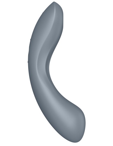 Stimulateur de clitoris Curvy Trinity 1 Satisfyer Gris