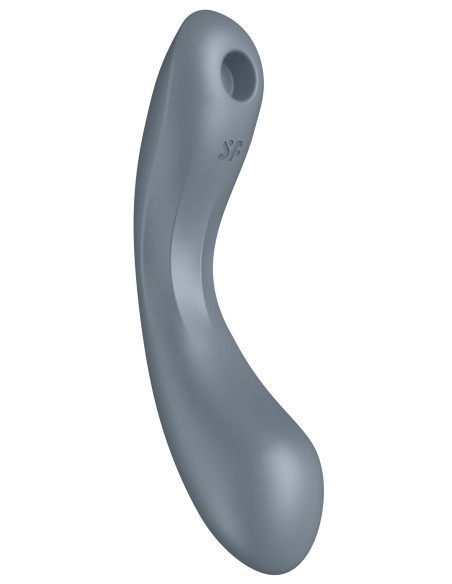 Stimulateur de clitoris Curvy Trinity 1 Satisfyer Gris
