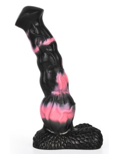 Gode Animal Arhulf 21 x 6cm Noir-Rose