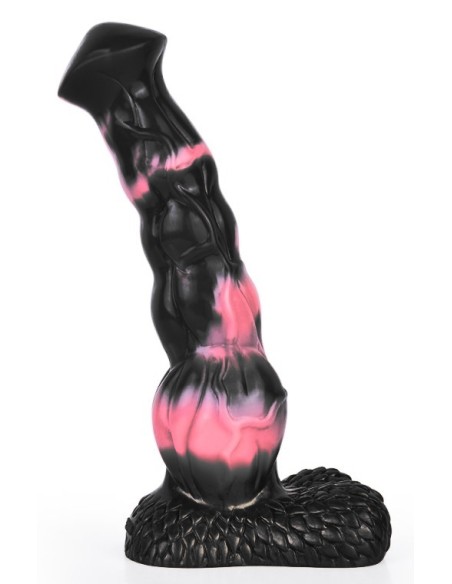 Gode Animal Arhulf 21 x 6cm Noir-Rose Gode Animal Arhulf 21 x 6cm Noir-Rose