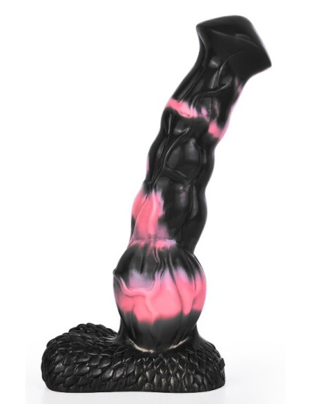 Gode Animal Arhulf 21 x 6cm Noir-Rose Gode Animal Arhulf 21 x 6cm Noir-Rose