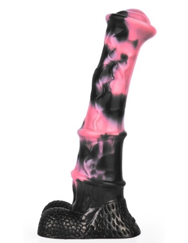 Gode Animal Ponulf 22 x 5.5cm Noir-Rose