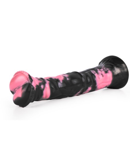 Gode Animal Ragulf 26 x 5.5cm Noir-Rose