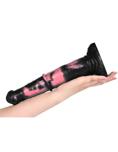 Gode Animal HULF 24 x 5cm Noir-Rose - Godes insolites - 2