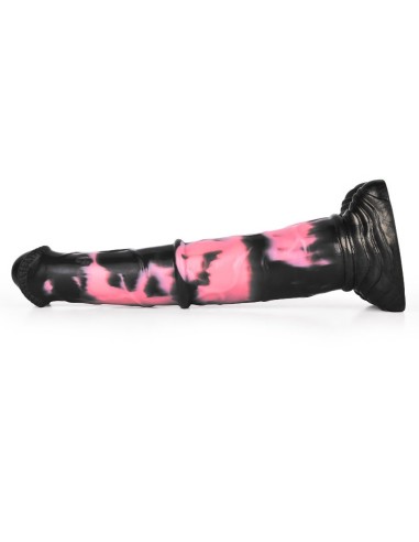 Gode Animal HULF 24 x 5cm Noir-Rose - Godes insolites - 6