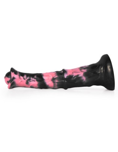 Gode Animal Exulf 26 x 6cm Noir-Rose