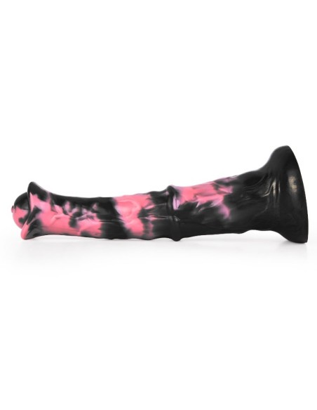Gode Animal Exulf 26 x 6cm Noir-Rose
