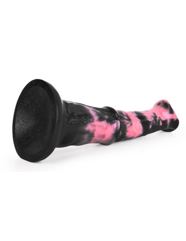 Gode Animal Exulf 26 x 6cm Noir-Rose