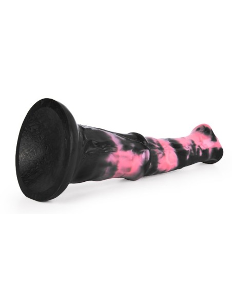 Gode Animal Exulf 26 x 6cm Noir-Rose