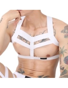 Harnais élastique Multi Band Blanc