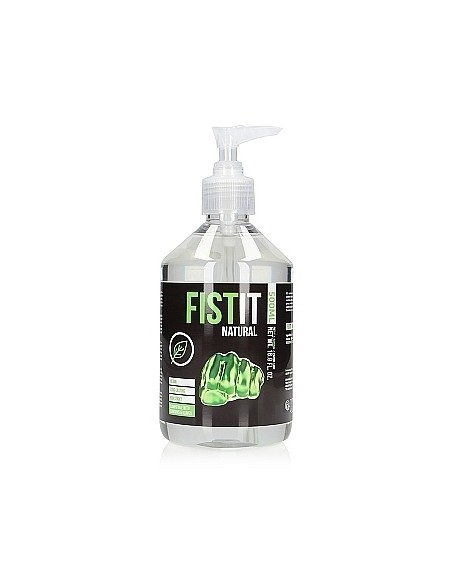 Lubrifiant Fist it Natural Vegan - Bouteille Pompe 500ml