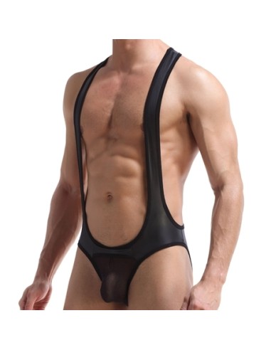 Jock-Singlet Motor Noir