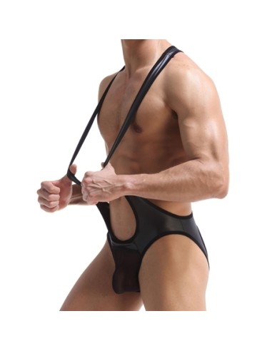 Jock-Singlet Motor Noir