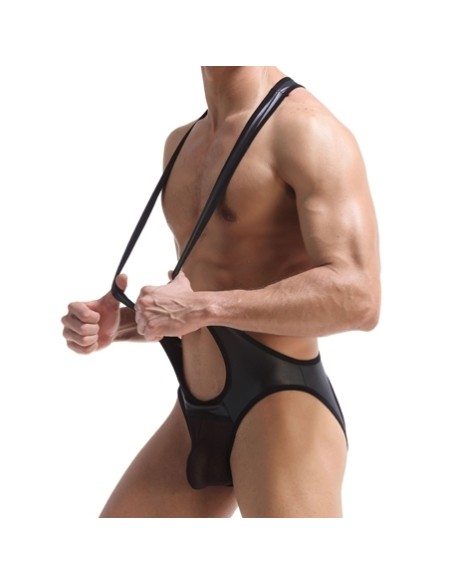 Jock-Singlet Motor Noir