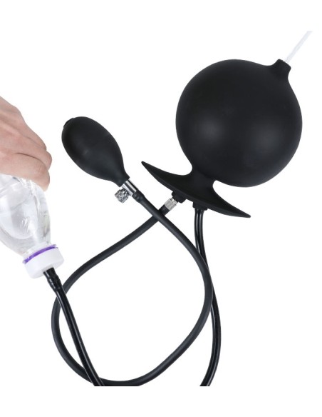 Plug gonflable et Embout de lavement Butt Enema 12 x 11cm