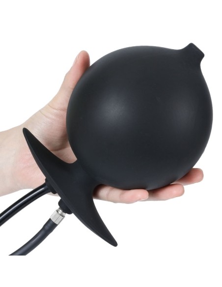 Plug gonflable et Embout de lavement BUTT ENEMA 12 x 11cm