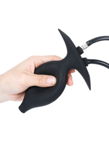 Plug gonflable et Embout de lavement BUTT ENEMA 12 x 11cm