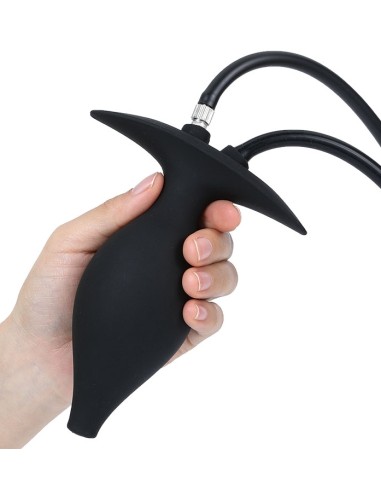 Plug gonflable et Embout de lavement BUTT ENEMA 12 x 11cm