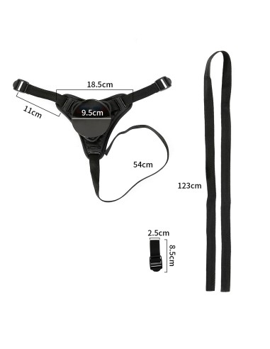 Harnais pour gode ceinture Suction Cup