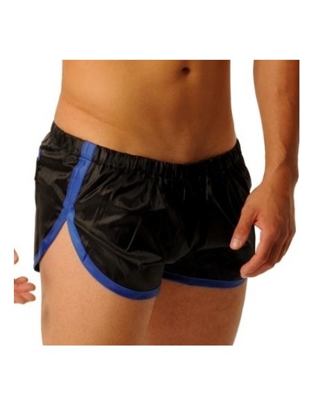 Short court Fist Noir-Bleu