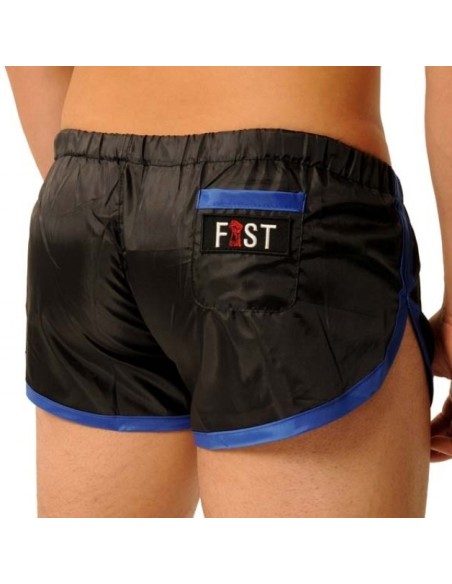 Short court Fist Noir-Bleu
