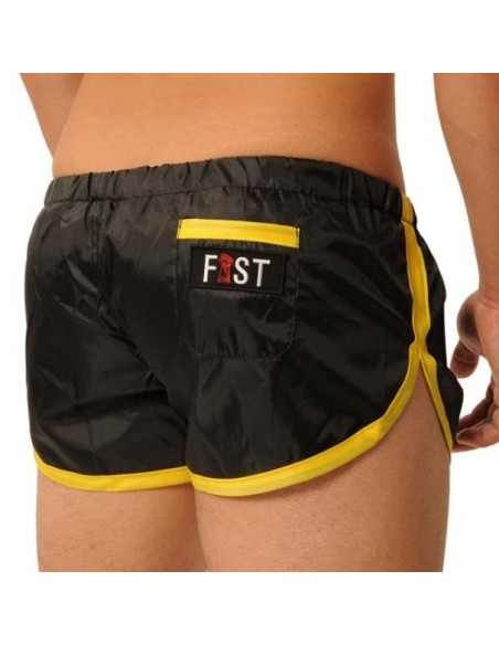 Short court FIST Noir-Jaune
