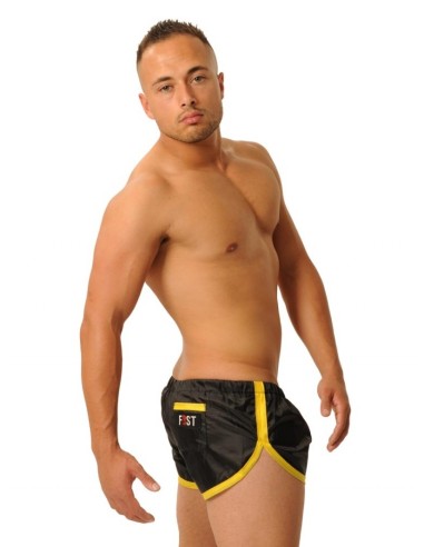 Short court FIST Noir-Jaune