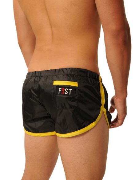 Short court FIST Noir-Jaune
