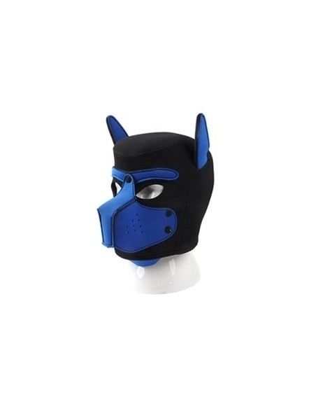 Masque Puppy Néoprène Dog On Noir-Bleu Masque Puppy Néoprène Dog On Noir-Bleu