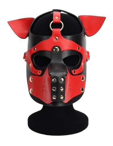 Masque Puppy Dog Ixo Noir-Rouge