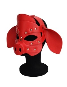 Masque Pig Grox Rouge