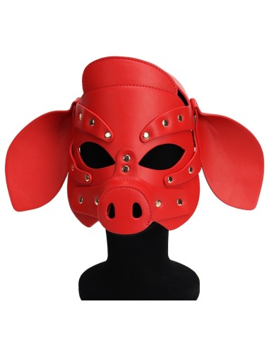 Masque Pig Grox Rouge