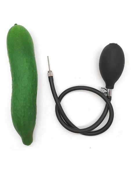 Gode gonflable Concombre 18 x 3.5cm