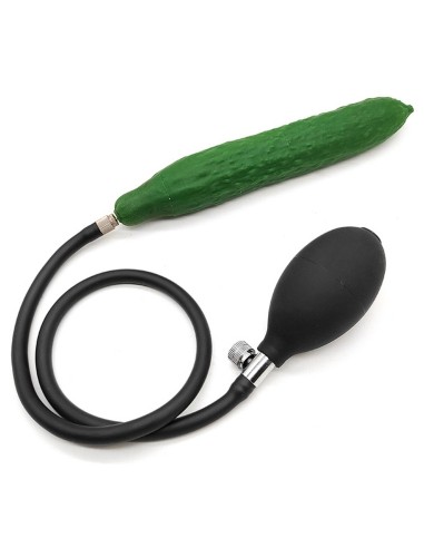 Gode gonflable Concombre 18 x 3.5cm