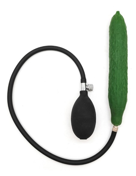 Gode gonflable Concombre 18 x 3.5cm