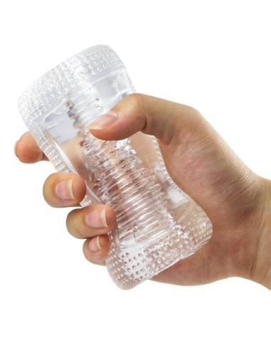 Masturbateur Transparent Cleardual 12cm