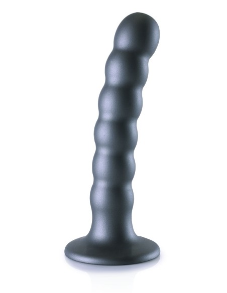 Plug Beaded G-Spot S 13 x 2.5cm Gris