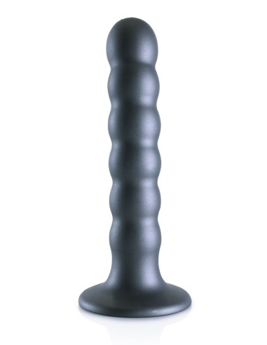 Plug Beaded G-Spot S 13 x 2.5cm Gris