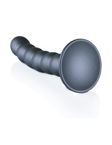 Plug Beaded G-Spot S 13 x 2.5cm Gris