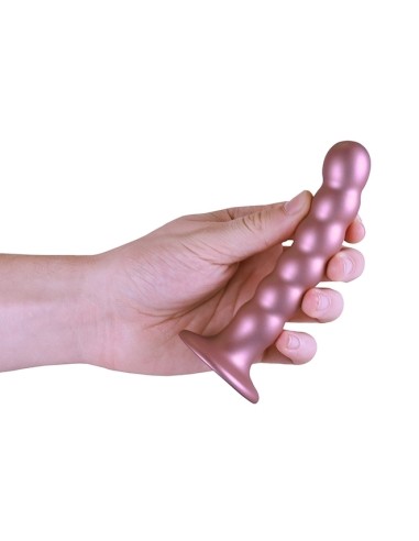 Plug Beaded G-Spot S 13 x 2.5cm Rose