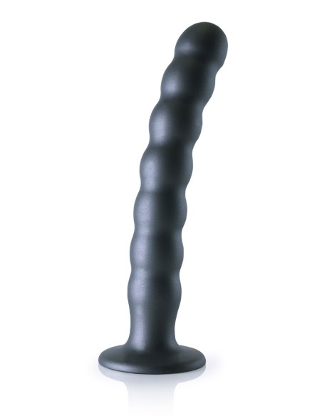 Plug Beaded G-Spot L 20.5 x 3.2cm Gris Plug Beaded G-Spot L 20.5 x 3.2cm Gris