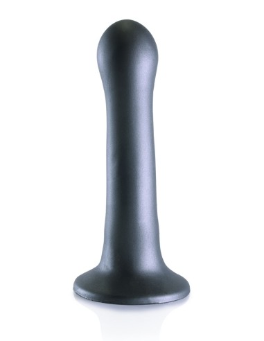 Plug Curvy G-Spot 17 x 3.5cm Gris