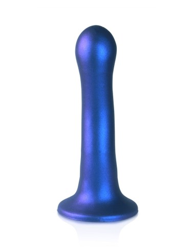Plug Curvy G-Spot 17 x 3.5cm Bleu