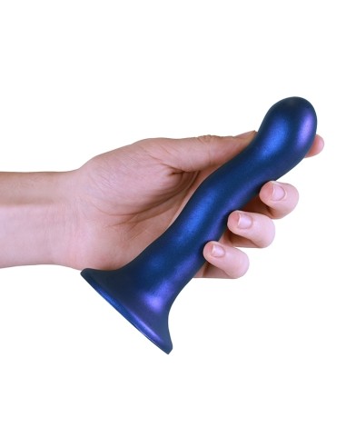 Plug Curvy G-Spot 17 x 3.5cm Bleu