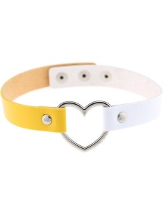 Ras de cou Herat Duo Jaune-Blanc