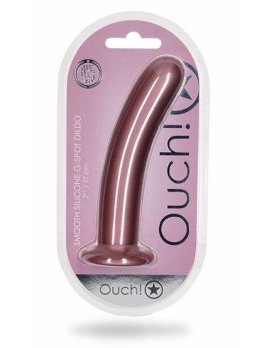 Plug Smooth G-Spot L 17 x 3.5cm Rose