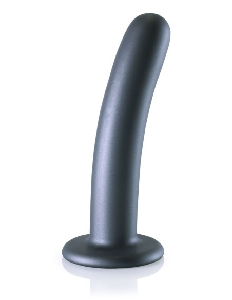 Plug Smooth G-Spot M 14.5 x 3cm Gris