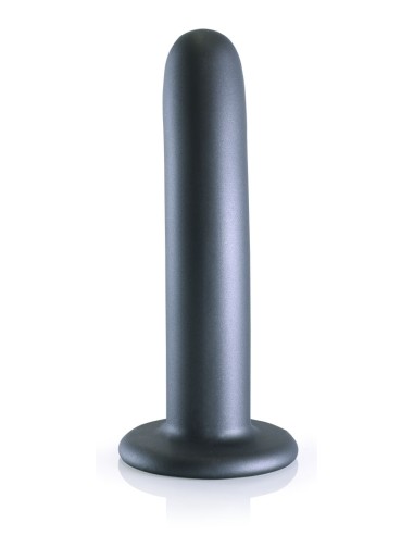 Plug Smooth G-Spot M 14.5 x 3cm Gris