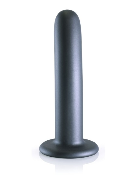 Plug Smooth G-Spot M 14.5 x 3cm Gris